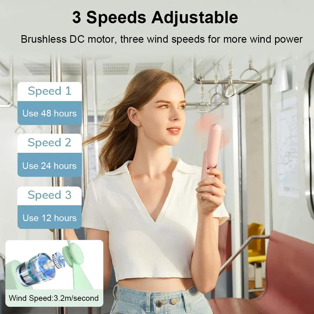 Foldable Rechargeable Fan