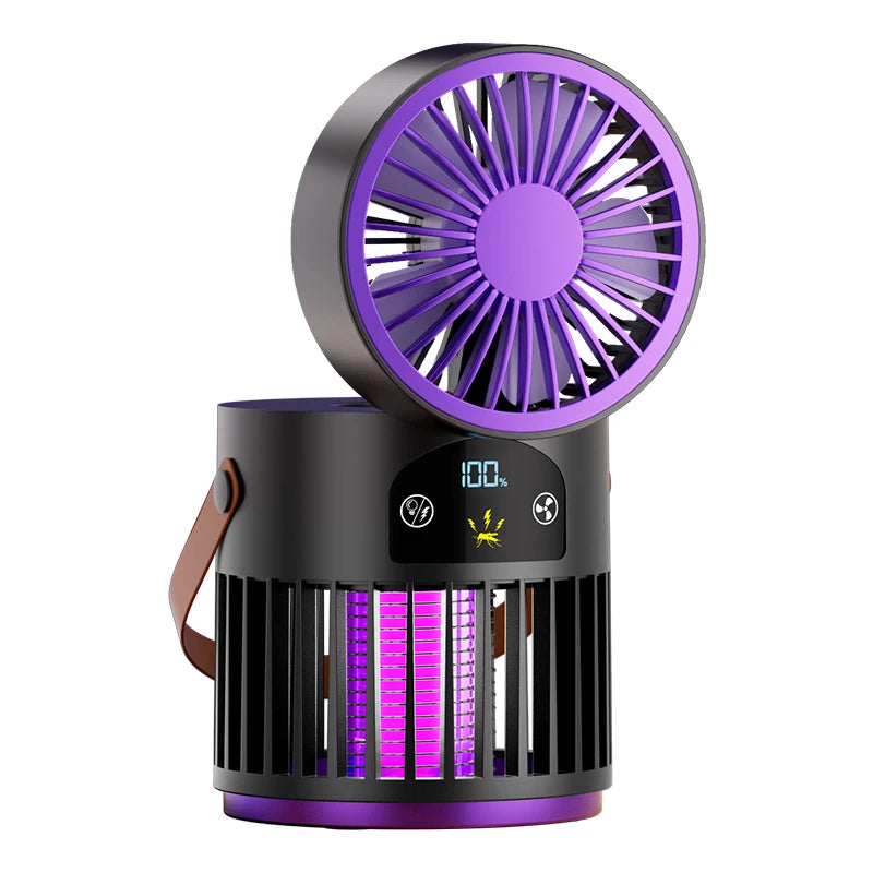 6-in-1 Mosquito Killer Lamp with Fan & Night Light