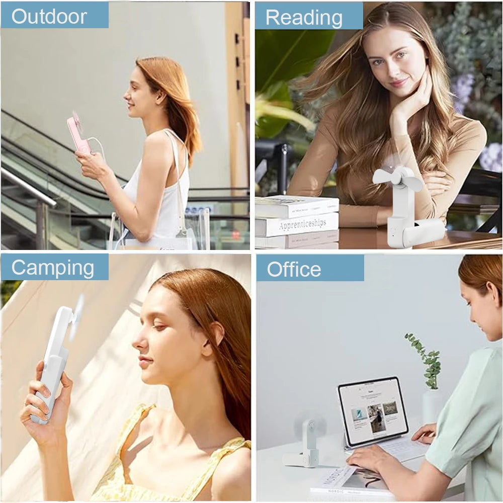 Foldable Rechargeable Fan