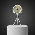 Portable LED Camping Fan - Rechargeable & Cordless